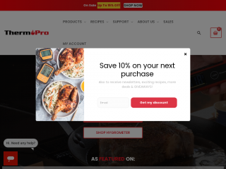 buythermopro.com screenshot