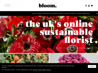 bybloom.co.uk screenshot