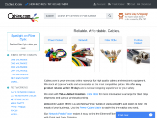 cables.com screenshot