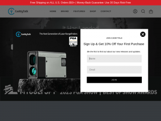 caddytalkusa.com screenshot