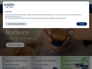 caffeborbone.com screenshot