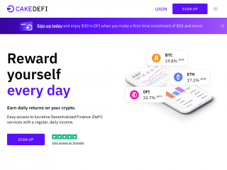 cakedefi.com screenshot