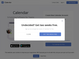 calendar.com screenshot