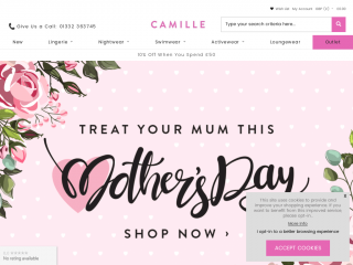 camille.co.uk screenshot