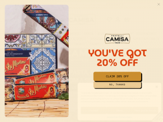 camisa.co.uk screenshot
