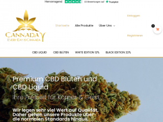 cannaday.de screenshot