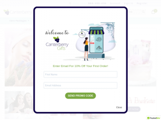 canterberrygifts.com screenshot