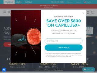 capillus.com screenshot