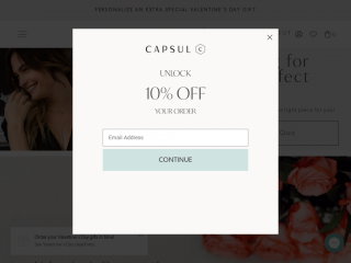 capsuljewelry.com screenshot