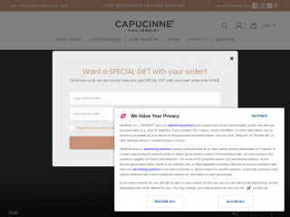 capucinne.com screenshot