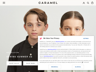 caramel-shop.co.uk screenshot