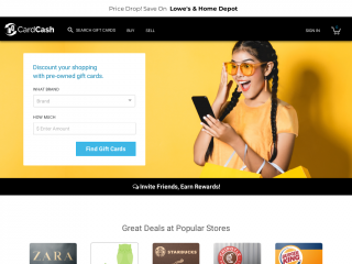 cardcash.com screenshot