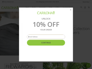 cariloha.com screenshot
