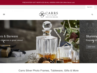 carrs-silver.co.uk screenshot