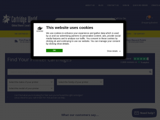 cartridgeworld.co.uk screenshot