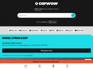 carwow.co.uk screenshot