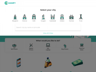 cashify.in screenshot