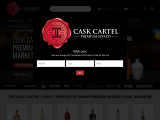 caskcartel.com screenshot