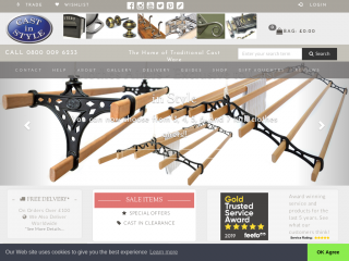 castinstyle.co.uk screenshot