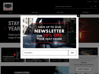 cateyecycling.co.uk screenshot