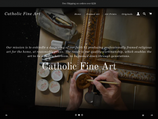 catholicfineart.com screenshot