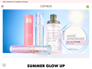 catricecosmetics.com screenshot