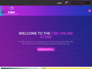 cbd-online-store.com screenshot