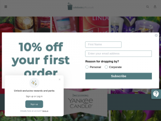 celebrategifts.co.uk screenshot