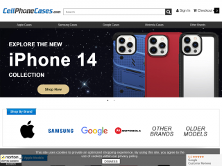 cellphonecases.com screenshot