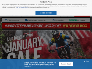 chainreactioncycles.com screenshot