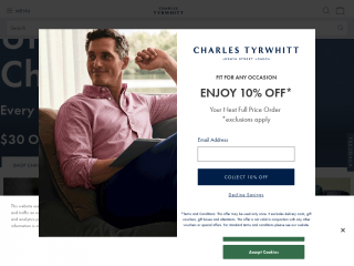 charlestyrwhitt.com screenshot
