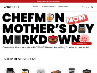 chefman.com screenshot