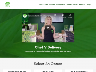 chefv.com screenshot