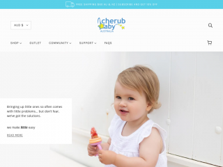 cherubbaby.com.au screenshot