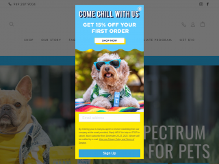 chillpaws.com screenshot