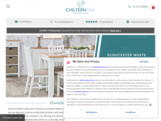 chilternoakfurniture.co.uk screenshot