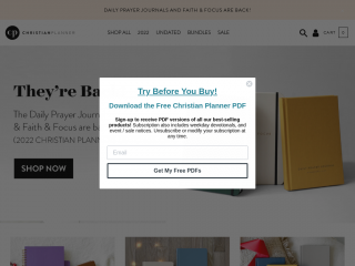 christianplanner.com screenshot