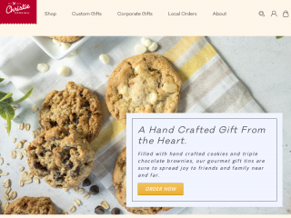 christiecookies.com screenshot
