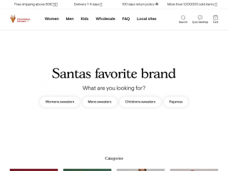 christmassweats.com screenshot
