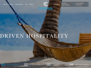 chromahospitality.com screenshot