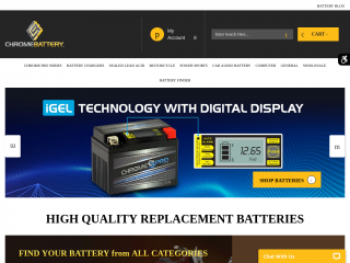 chromebattery.com screenshot