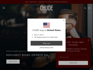 chude.co.uk screenshot