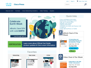 ciscopress.com screenshot