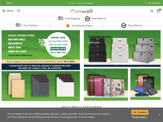 clarisworld.co.uk screenshot