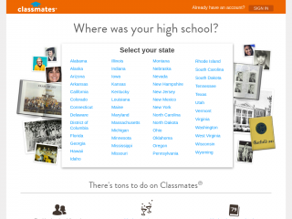 classmates.com screenshot
