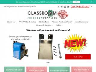 classroomfriendlysupplies.com screenshot