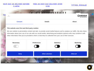 claudioluglishirts.com screenshot