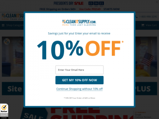 cleanitsupply.com screenshot