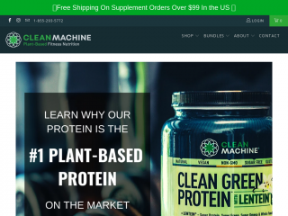 cleanmachineonline.com screenshot