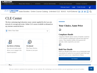 clecenter.com screenshot